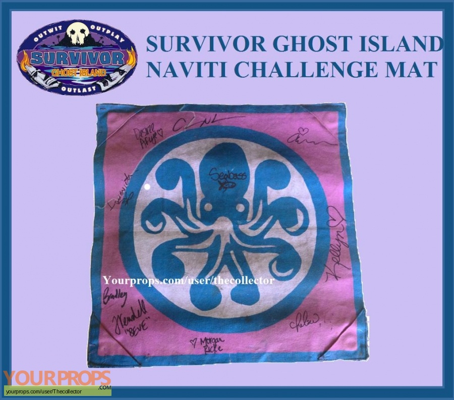 Survivor Ghost Island original movie prop