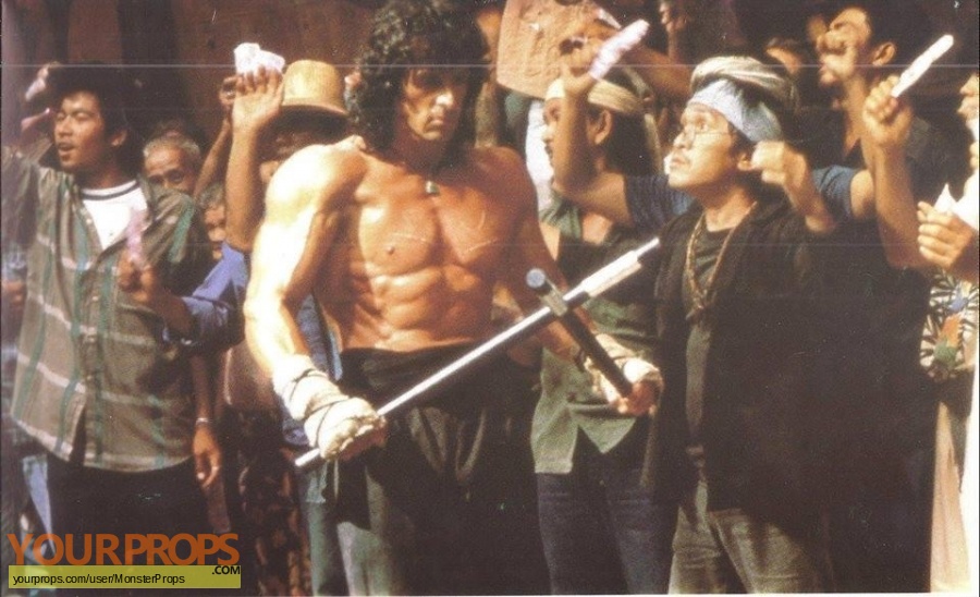 Rambo III replica movie prop