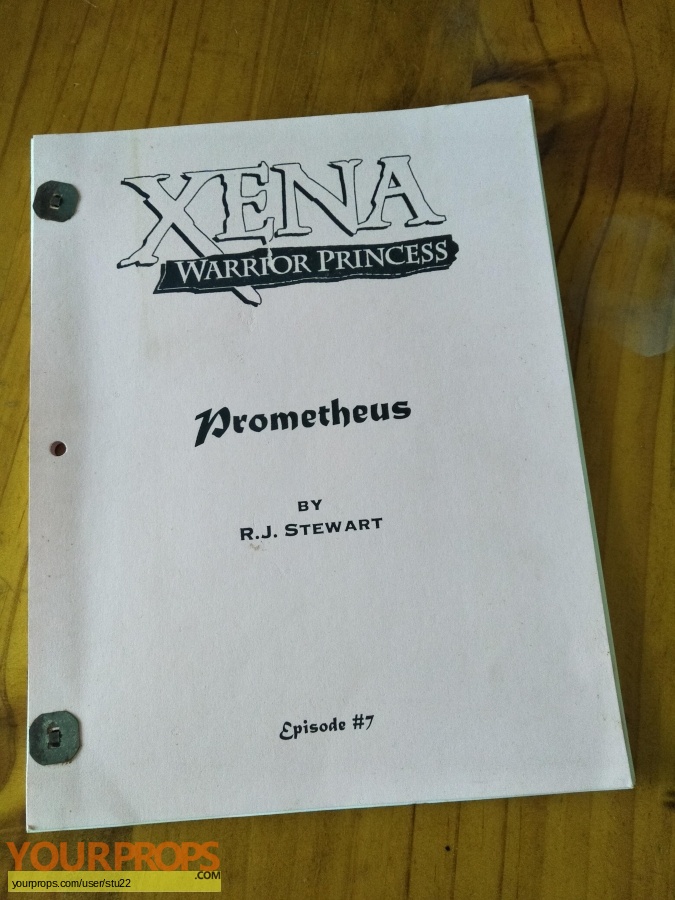 Xena  Warrior Princess original production material