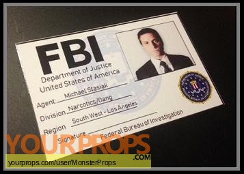 Fast and Furious 6 Agent Michael Stasiak FBI ID Card Prop replica
