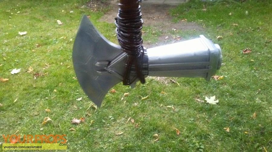 thor hammer axe stormbreaker full metal avenger Master Replicas movie prop
