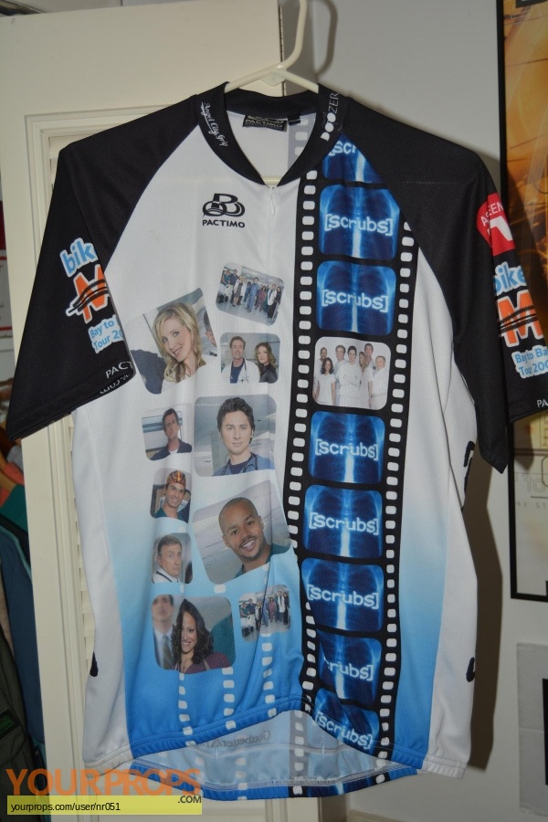 Scrubs made from scratch film-crew items