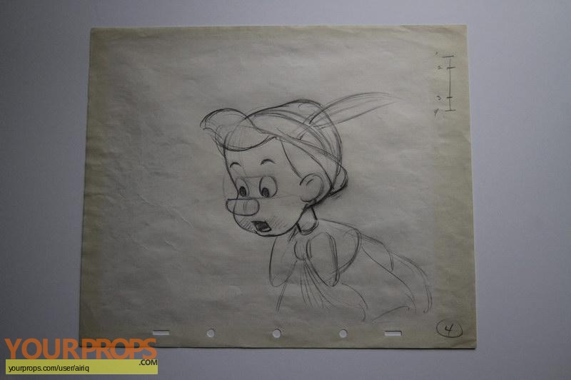 Pinocchio original production artwork