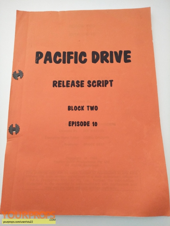 Pacific Drive original production material