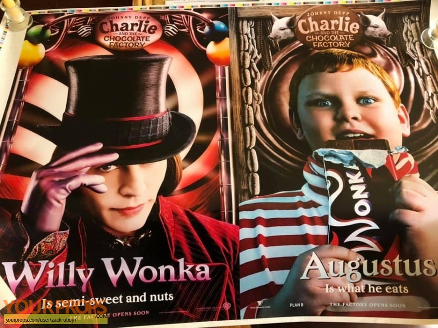 Charlie and the Chocolate Factory original production material