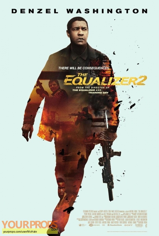 The Equalizer 2 replica movie prop weapon