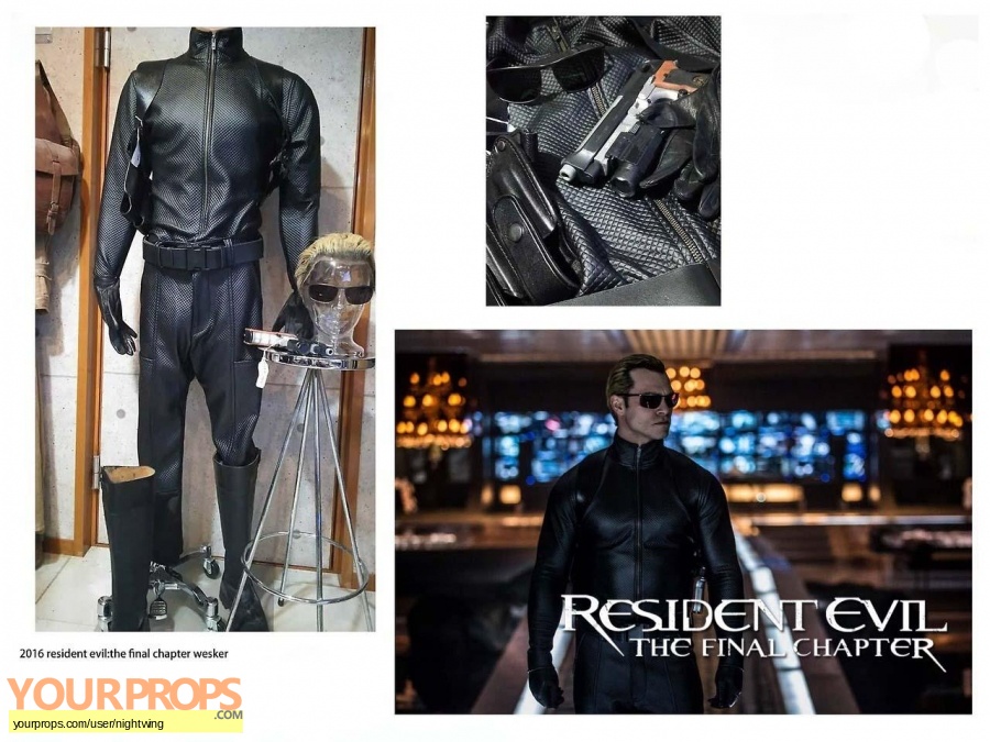 Resident Evil  The Final Chapter original movie costume