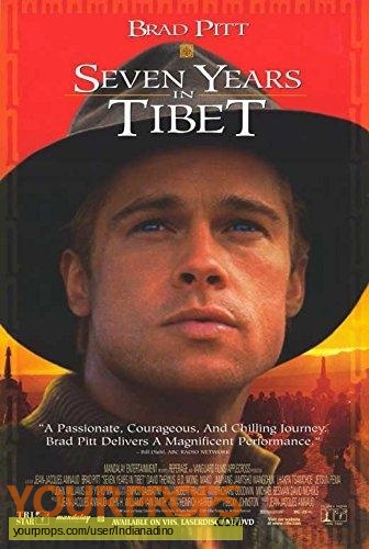 Seven Years In Tibet original movie prop