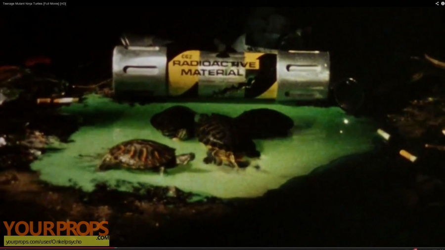 Teenage Mutant Ninja Turtles replica movie prop
