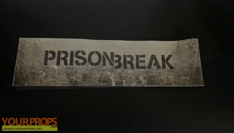 Prison Break Resurrection original production material