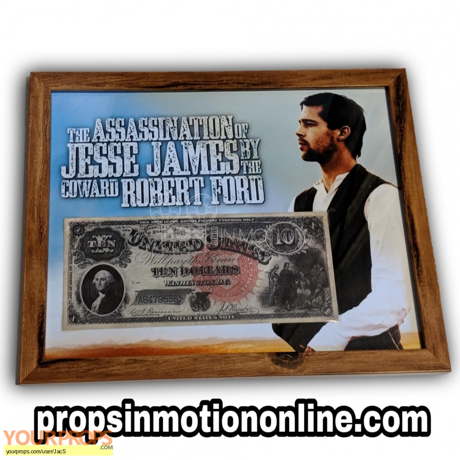 The Assassination of Jesse James by the Coward Robert Ford original movie prop