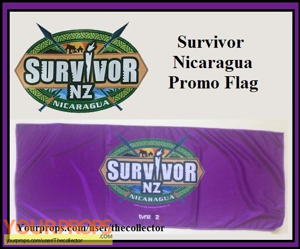 Survivor New Zealand  Nicaragua original set dressing   pieces