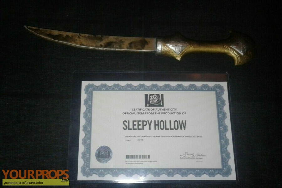 Sleepy Hollow original movie prop