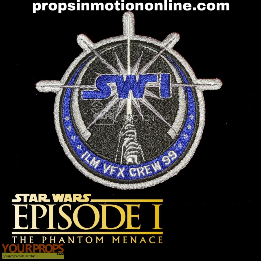 Star Wars The Phantom Menance original film-crew items