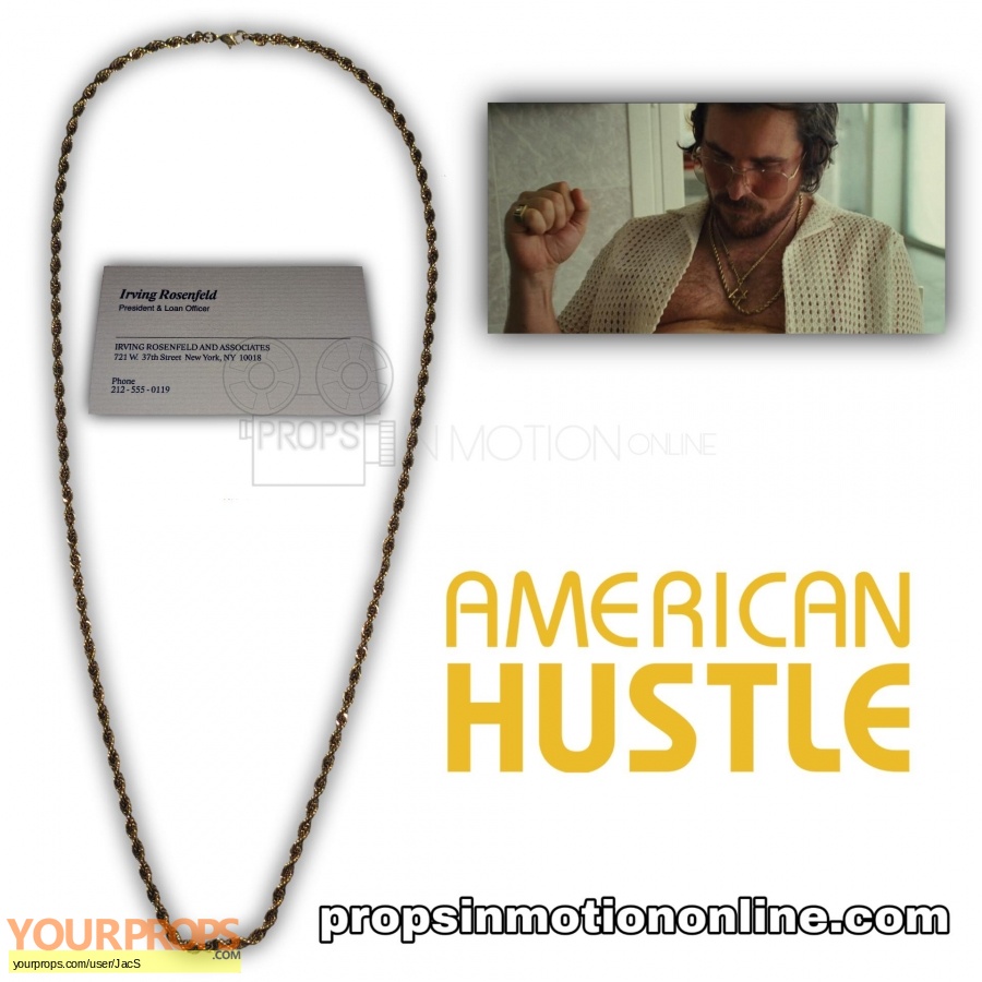 American Hustle original movie prop