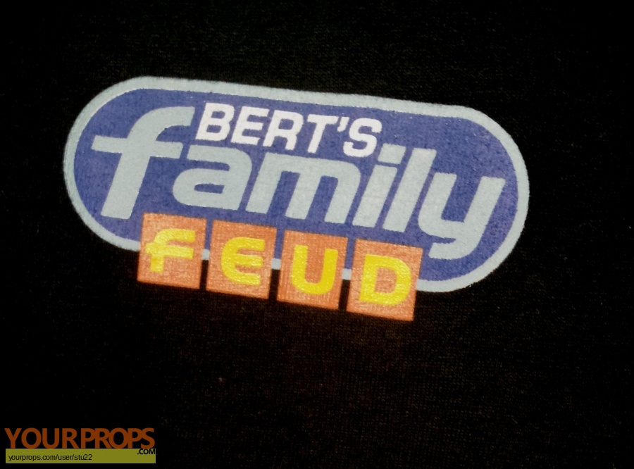 Berts Family Feud original film-crew items