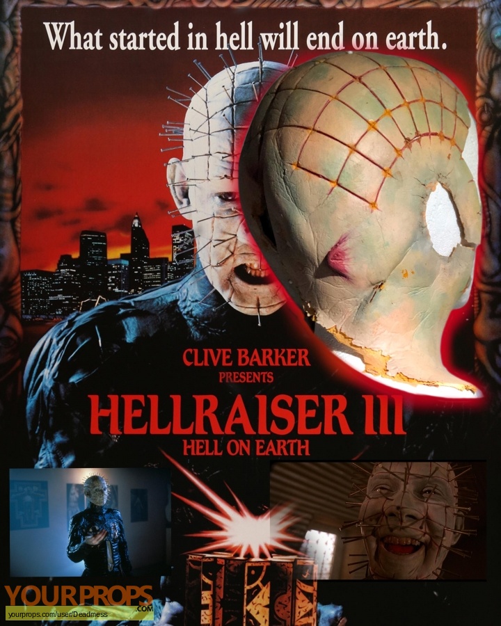 Hellraiser 3  Hell On Earth original make-up   prosthetics