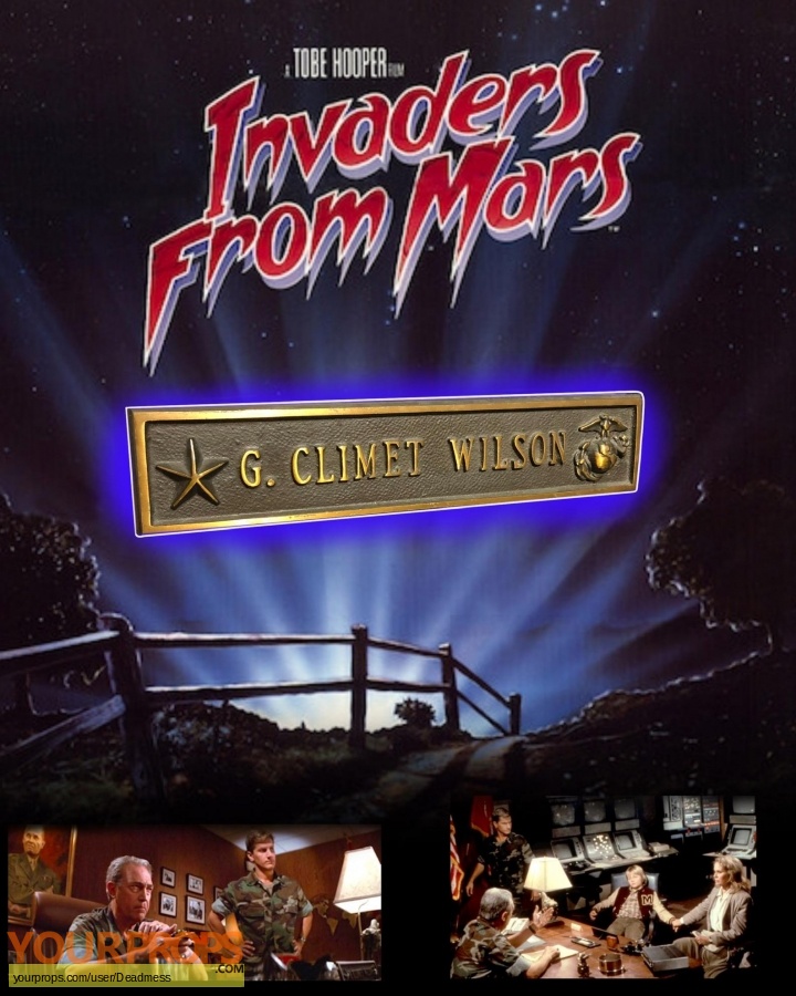 Invaders from Mars original movie prop