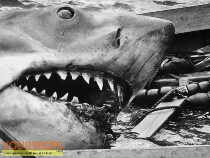 Jaws made from scratch movie prop