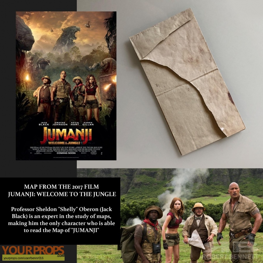 Jumanji  Welcome to the Jungle original movie prop