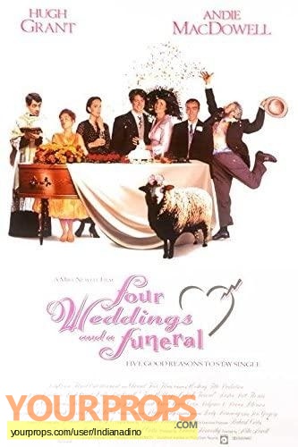 Four Weddings and a Funeral original production material