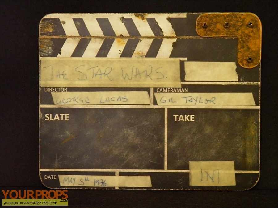 Star Wars A New Hope made from scratch production material