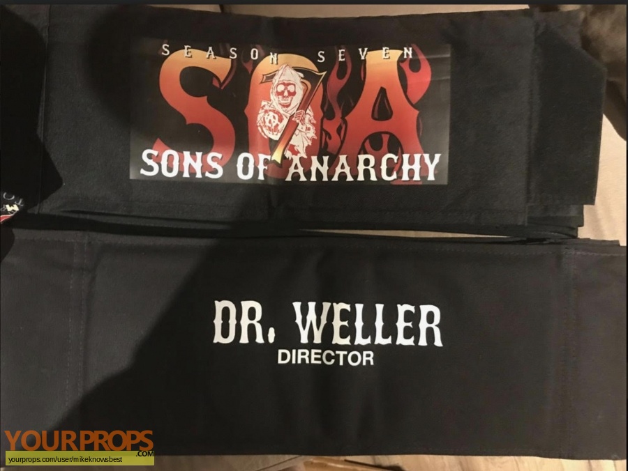 Sons of Anarchy original film-crew items