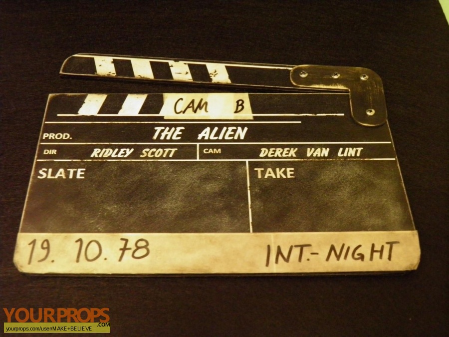 Alien made from scratch production material