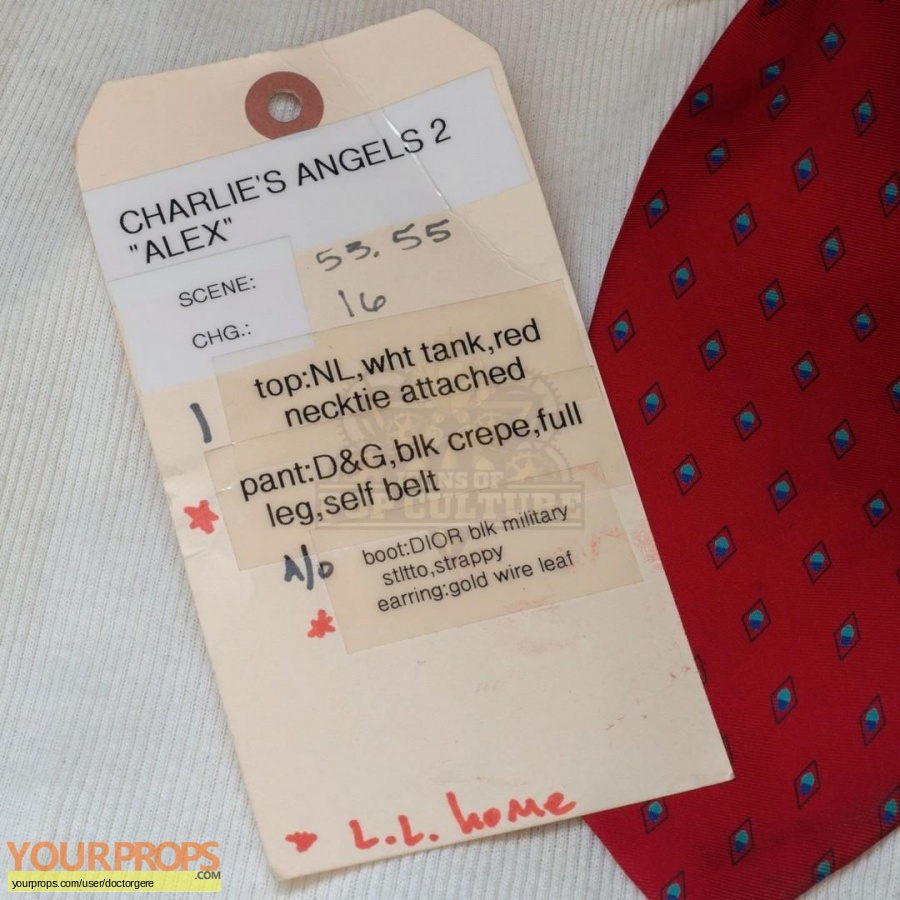Charlies Angels 2 - Full Throttle original movie costume