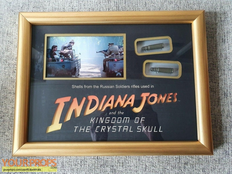 Indiana Jones and the Kingdom of the Crystal Skull original movie prop