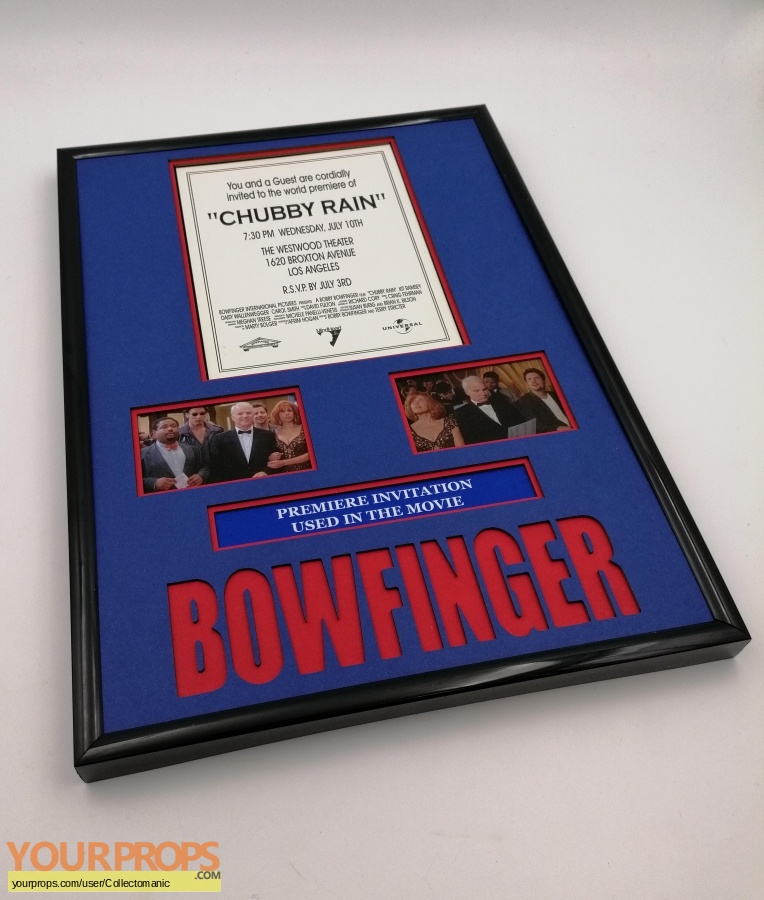 Bowfinger original movie prop