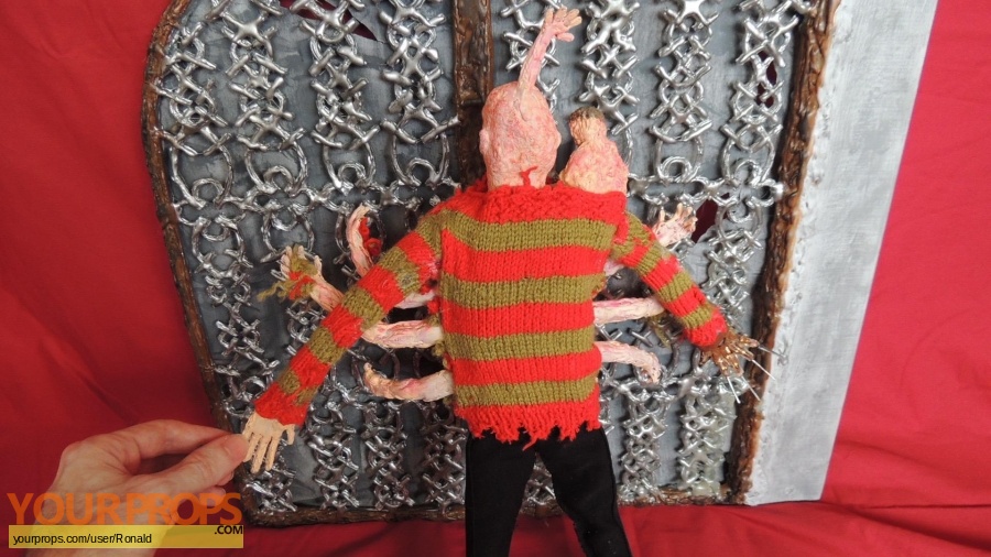 A Nightmare On Elm Street 4  The Dream Master made from scratch model   miniature