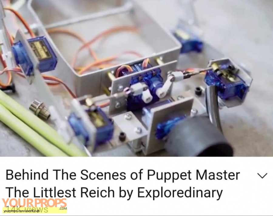 puppet master the littlest reich original movie prop