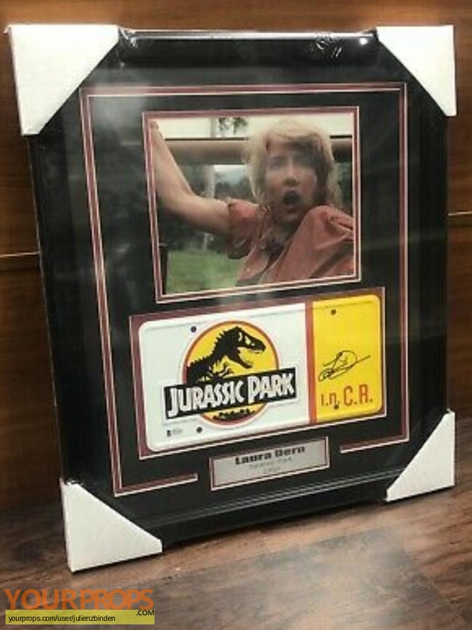 Jurassic Park replica production artwork