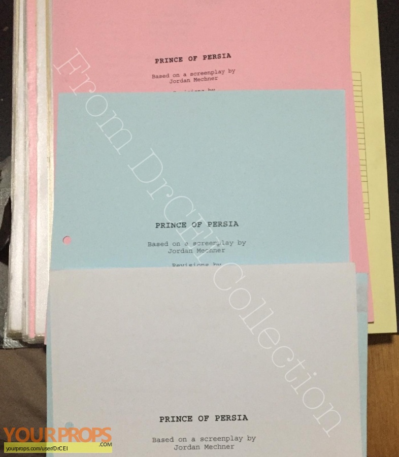 Prince of Persia  The Sands of Time original production material