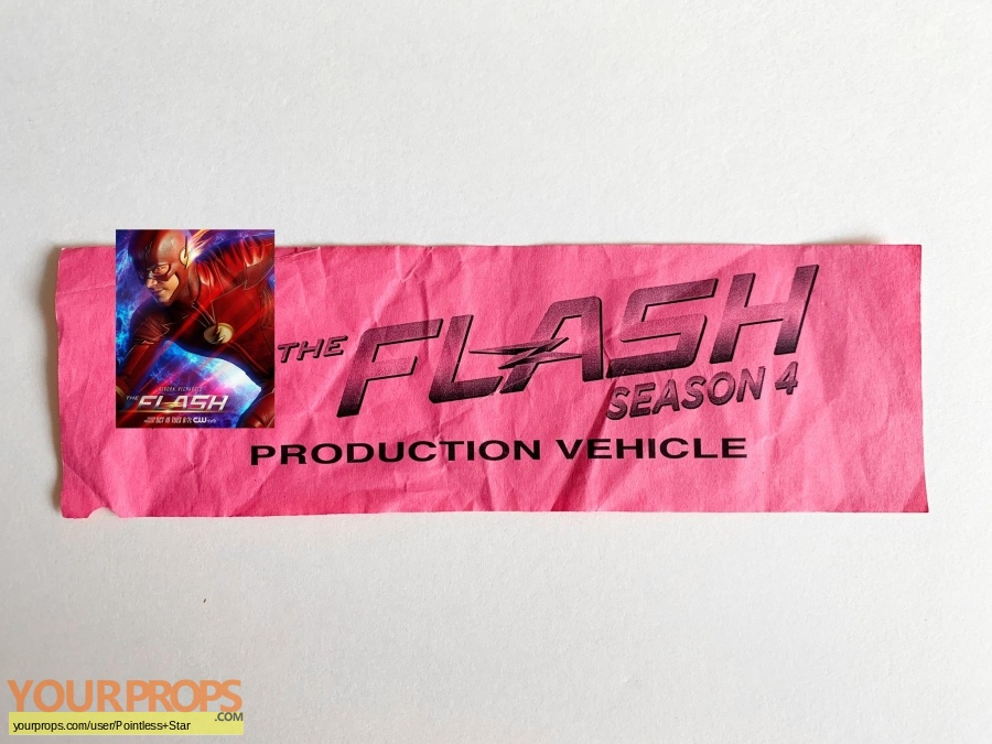 The Flash original film-crew items