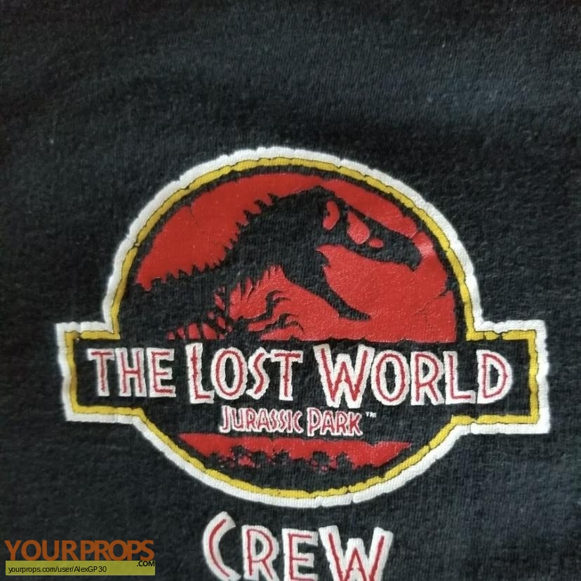 Jurassic Park 2  The Lost World original film-crew items