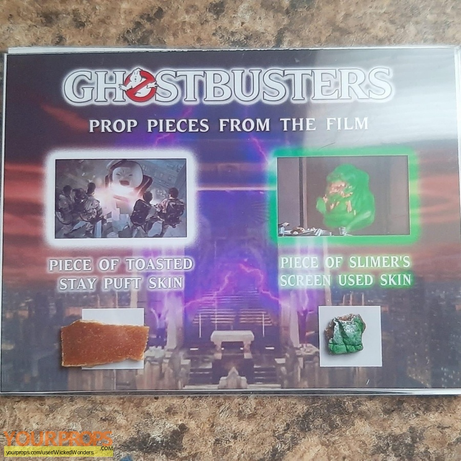 Ghostbusters original production material
