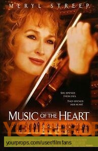 Music of the Heart original movie prop