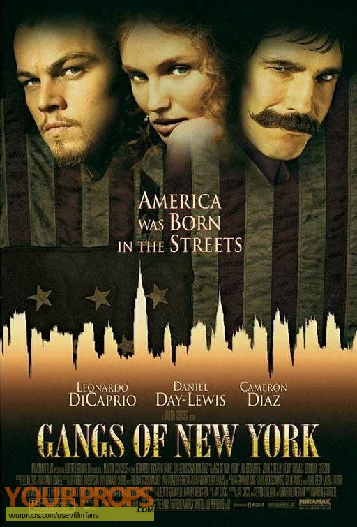 Gangs of New York original production material