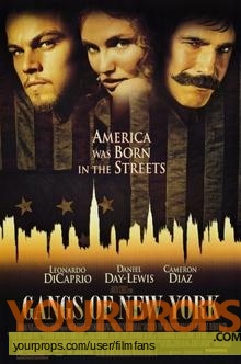 Gangs of New York original production material