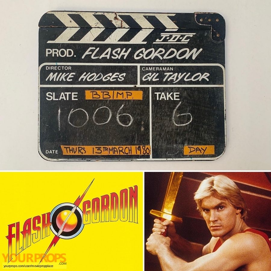 Flash Gordon original production material