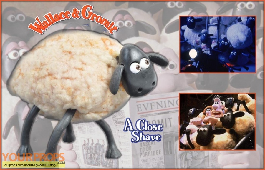 Wallace And Gromit in A Close Shave original movie prop