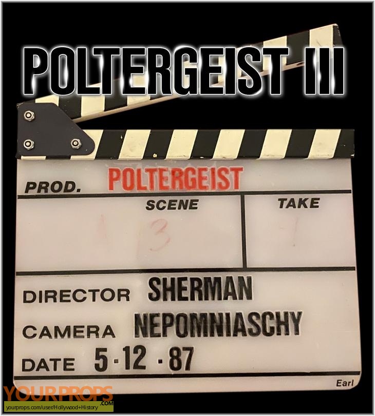Poltergeist III original production material