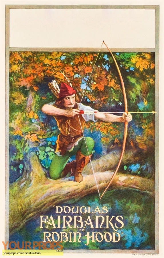 Robin Hood  Douglas Fairbanks in original production material