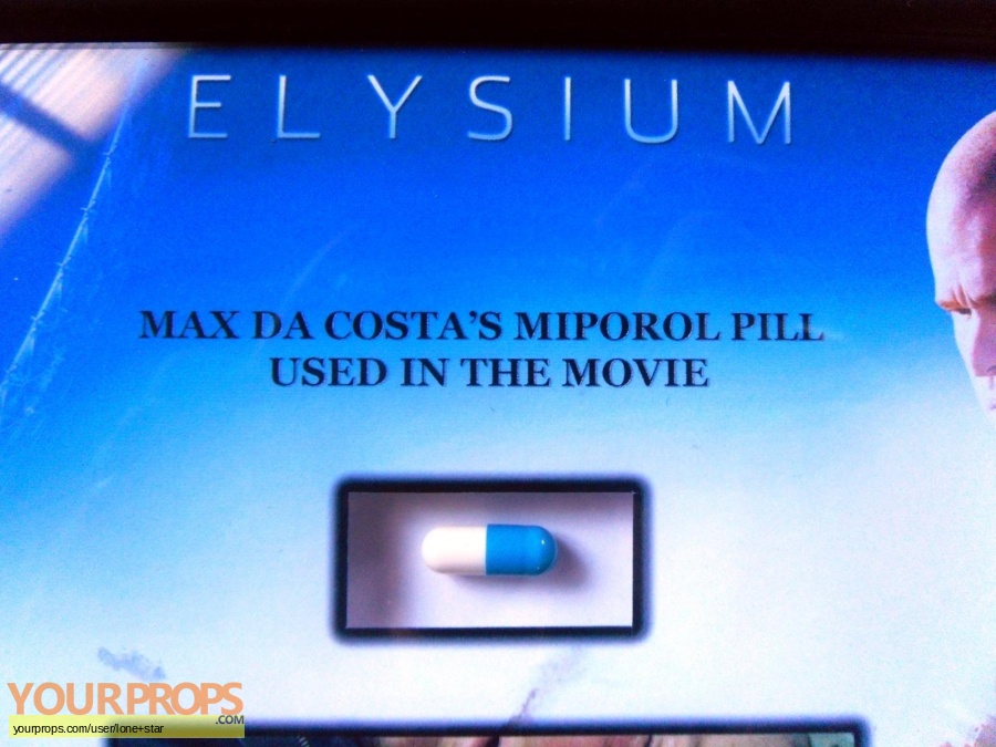 Elysium original movie prop