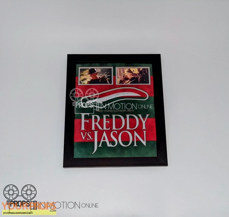 Freddy vs  Jason original movie prop
