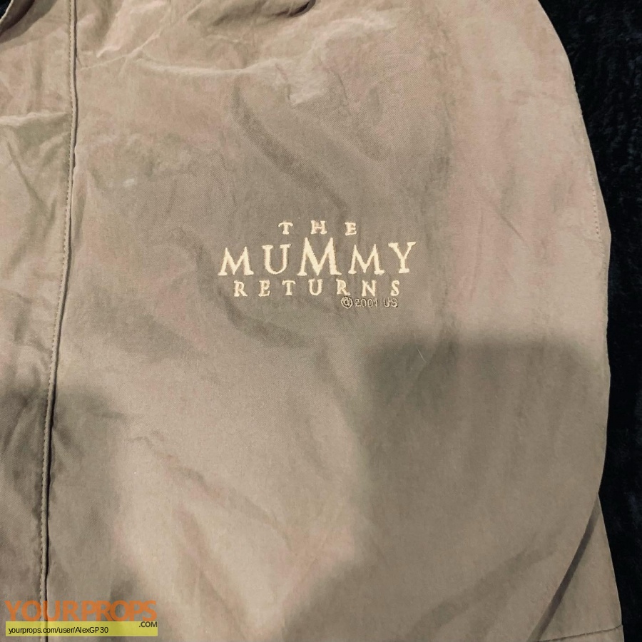 The Mummy Returns original film-crew items