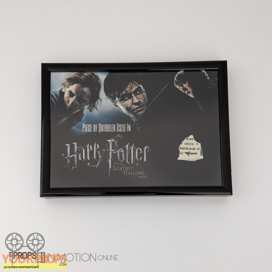 Harry Potter and the Deathly Hallows  Part 1 original movie prop