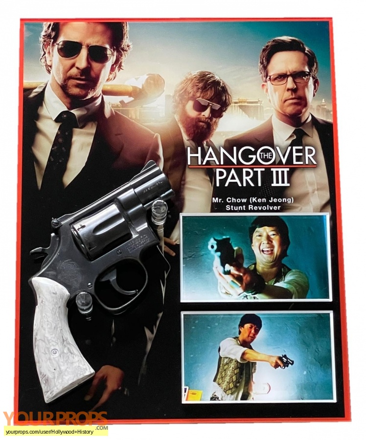 The Hangover Part III original movie prop
